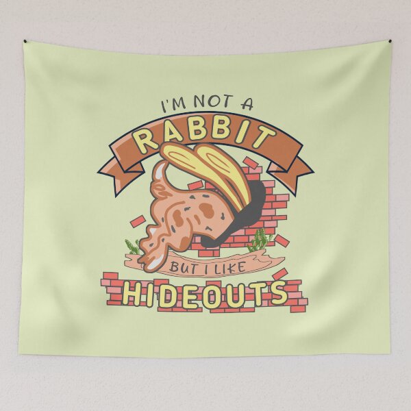 Item preview, Rabbit hole funny hideout saying designed and sold by vibeno1.
