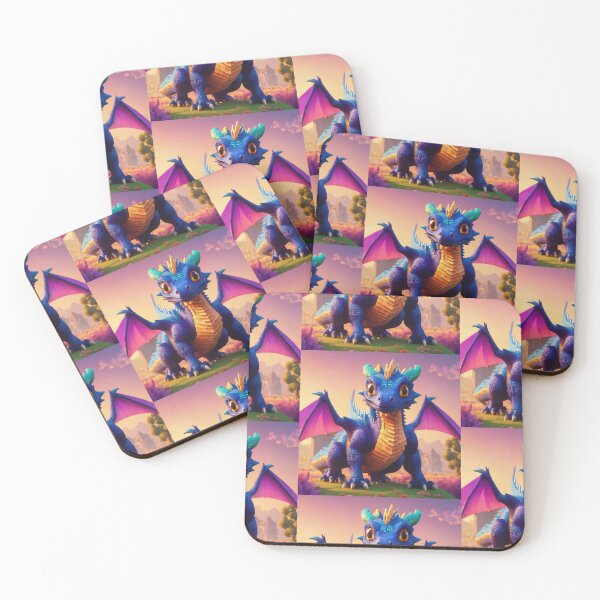 Item preview, Cute Colorful Dragon designed and sold by Burkae.