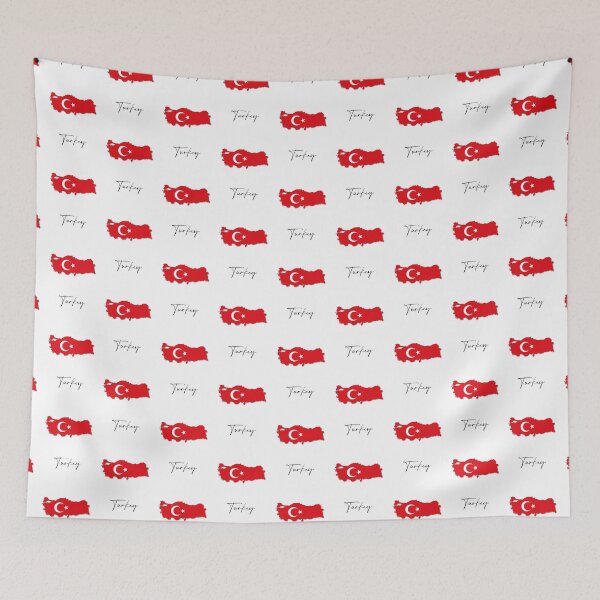 Item preview, Turkey Country Map and Flag Istanbul Asia designed and sold by dk-design85.