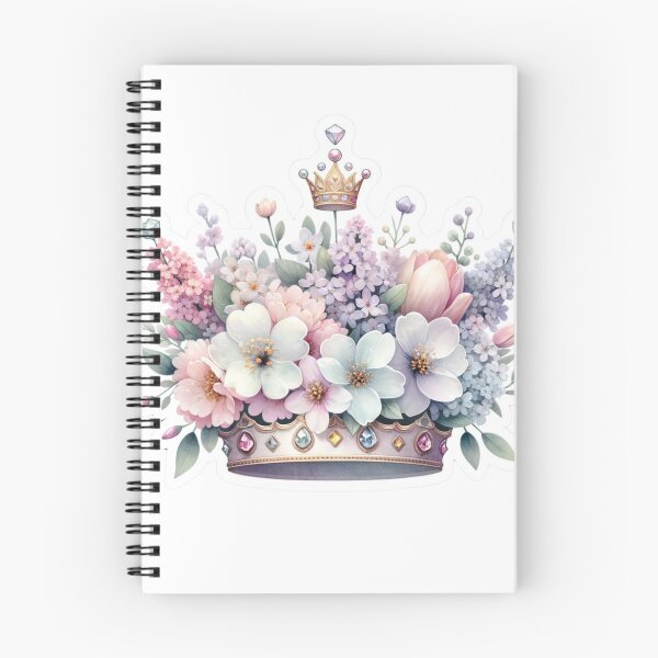 Item preview, Floral Crown Elegance Die-Cut Sticker Volume 3 designed and sold by mymagicstoreus.