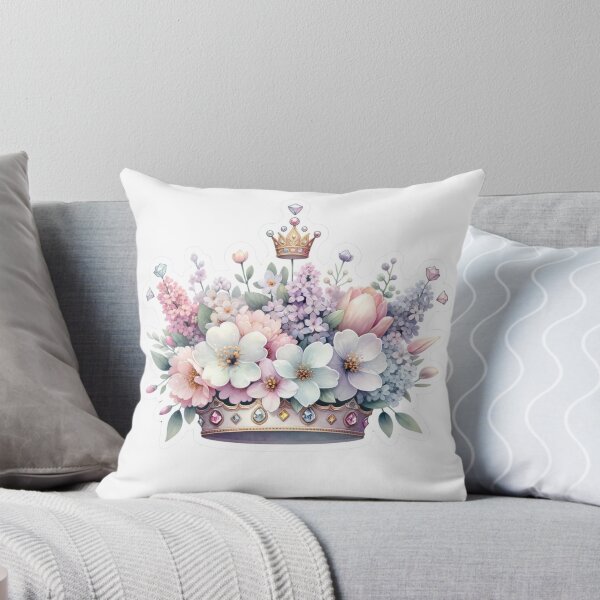 Item preview, Floral Crown Elegance Die-Cut Sticker Volume 3 designed and sold by mymagicstoreus.