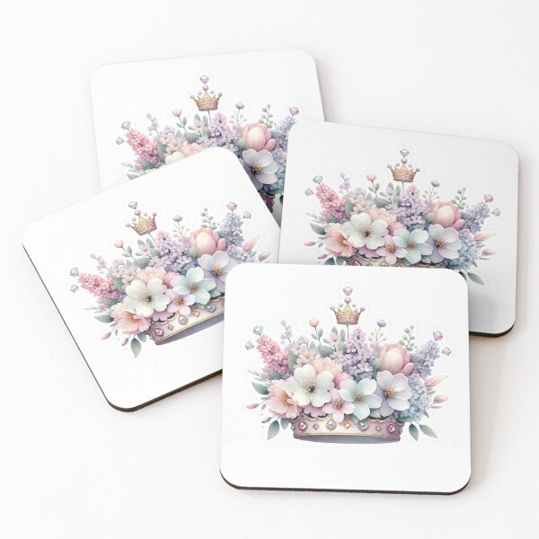 Item preview, Floral Crown Elegance Die-Cut Sticker Volume 3 designed and sold by mymagicstoreus.