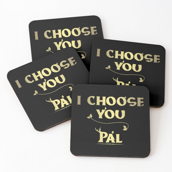 Item preview, I Choose You Pal (Gold) designed and sold by Demon Fox Designs.