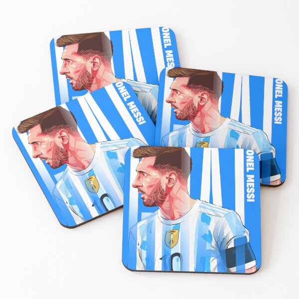 Item preview, Lionel Messi The GOAT Illustration artwork  designed and sold by waiidesign®.