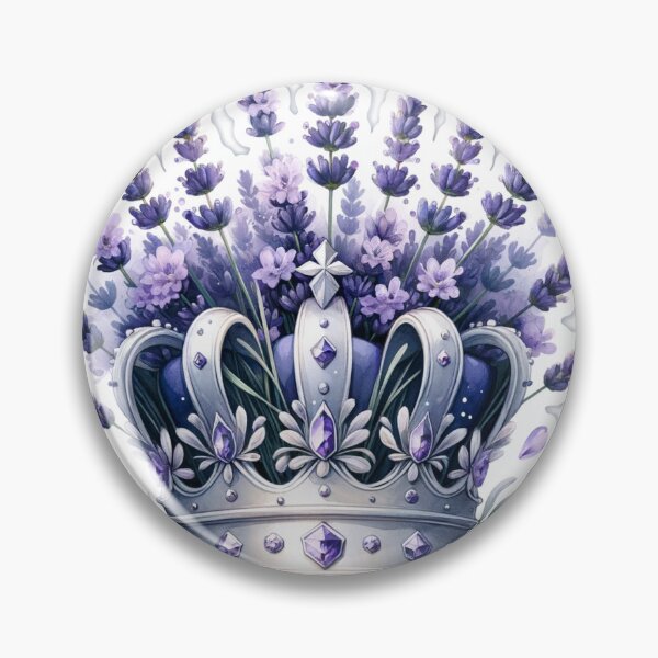 Item preview, Royal Lavender Crown Sticker Art designed and sold by mymagicstoreus.