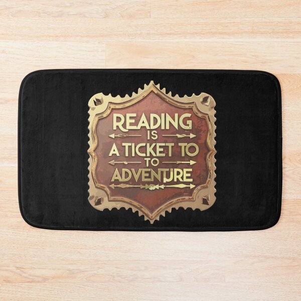 Item preview, Reading is A Ticket to Adventure 2 designed and sold by Psycho-Crazy.