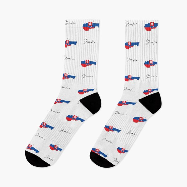 Item preview, Slovakia Country Map and Flag Bratislava Europe designed and sold by dk-design85.