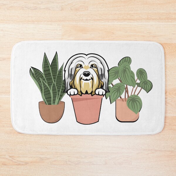 Item preview, Havanese And Plants designed and sold by TheAnimalZ00.