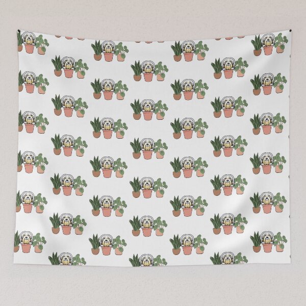 Item preview, Havanese And Plants designed and sold by TheAnimalZ00.
