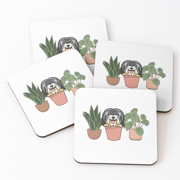 Item preview, Havanese And Plants designed and sold by TheAnimalZ00.