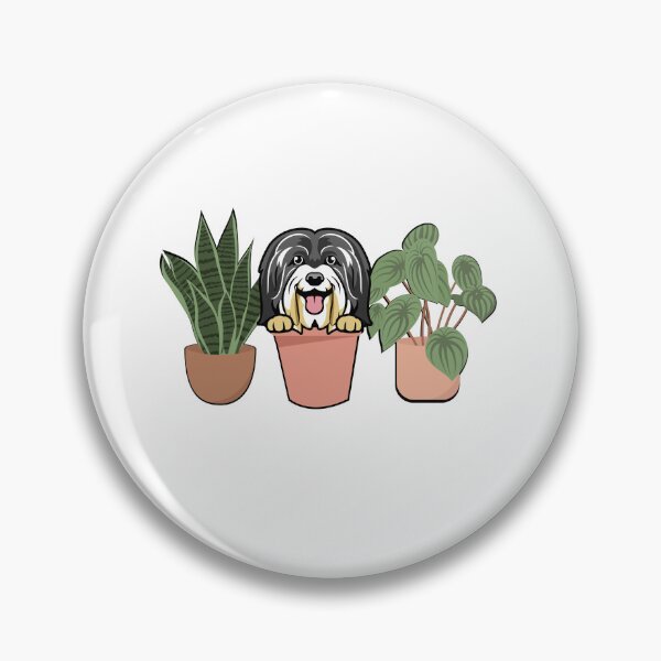 Item preview, Havanese And Plants designed and sold by TheAnimalZ00.