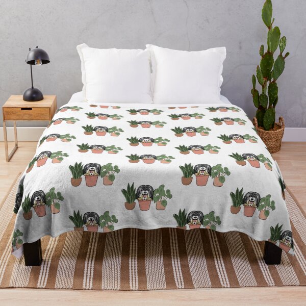 Item preview, Havanese And Plants designed and sold by TheAnimalZ00.