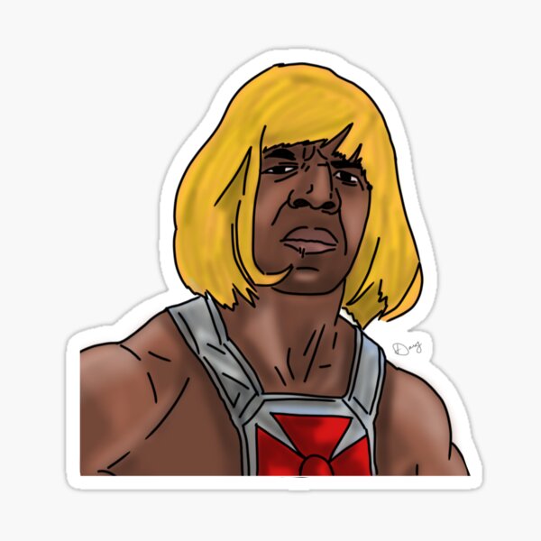 Item preview, terry crews he-man designed and sold by douglasxz.