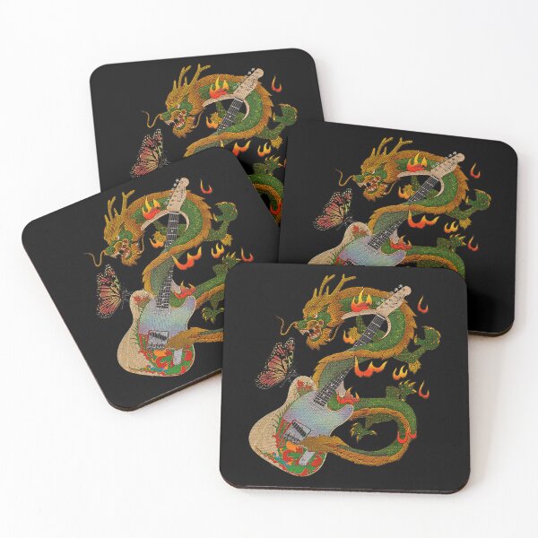 Item preview, The Telecaster Soothing Dragon designed and sold by SmARTNiki.