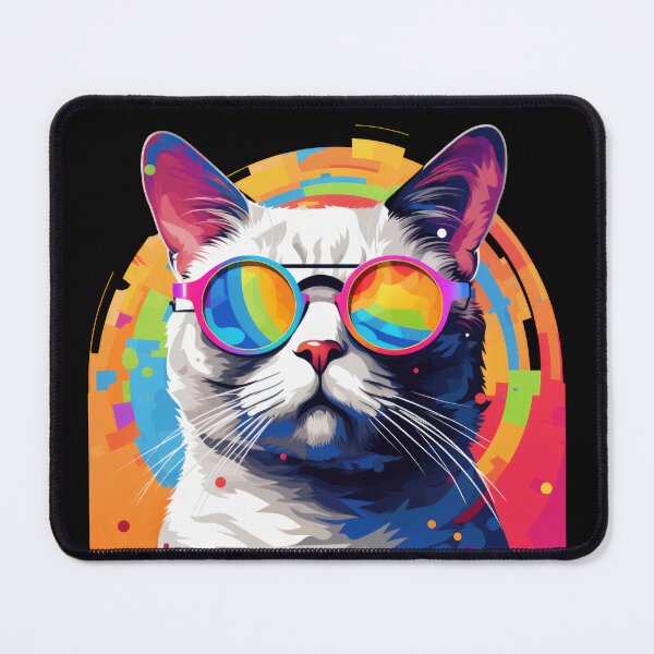 Item preview, Feline Chic_1 designed and sold by BorczVisuals.