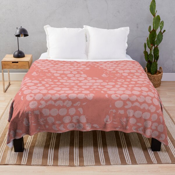 Item preview, Faded Pink Stencil Dot Pattern designed and sold by Diana377.