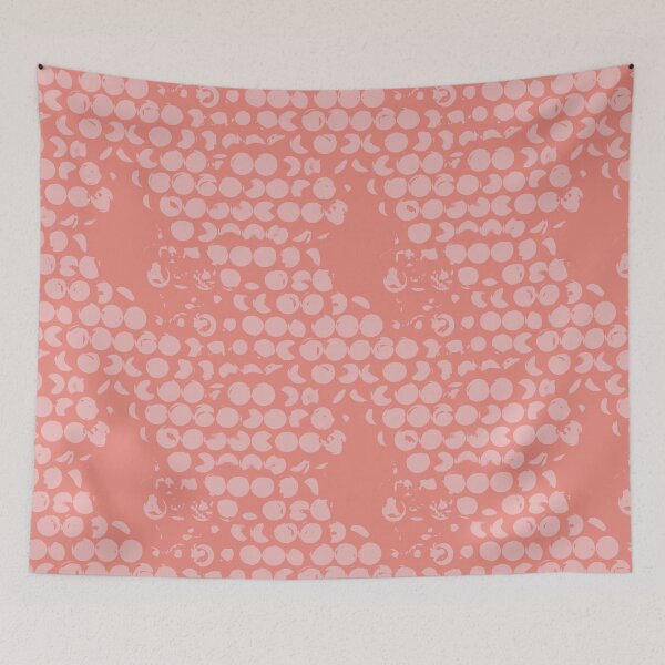 Item preview, Faded Pink Stencil Dot Pattern designed and sold by Diana377.