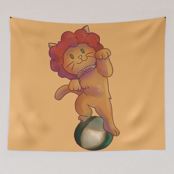 Item preview, Circus Cat: Orange Cat designed and sold by BelltheJoyful.
