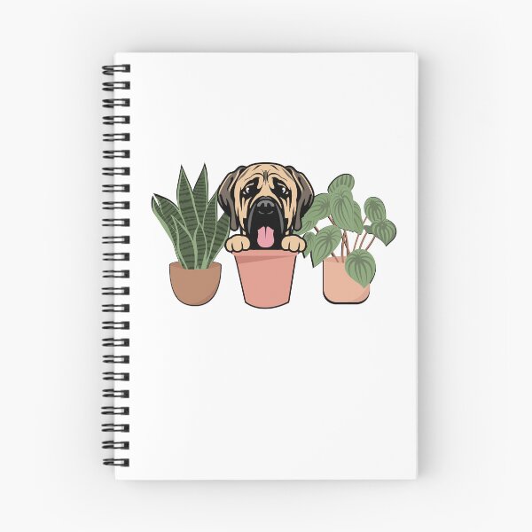 Item preview, Mastiff And Plants designed and sold by TheAnimalZ00.