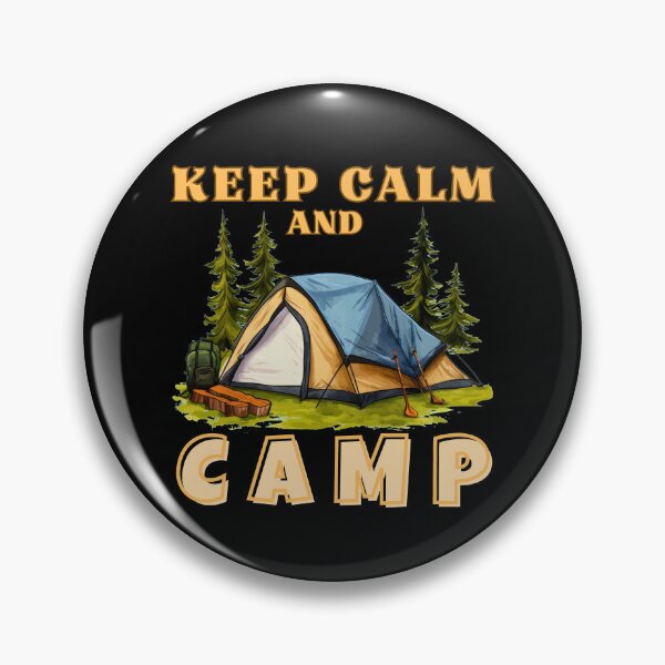 Item preview, Keep Calm and Camp. camping lover designed and sold by HikingGalleria.
