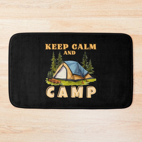 Item preview, Keep Calm and Camp. camping lover designed and sold by HikingGalleria.
