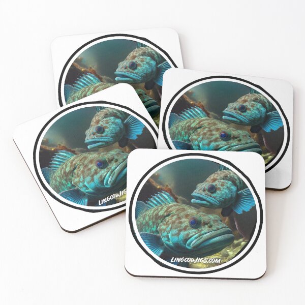 Aperçu de l'œuvre Conception personnalisée Blue Lingcod créée et vendue par Jlinkgraphics.