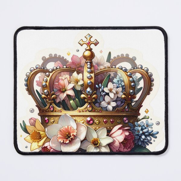 Item preview, Floral Crown Elegance Die-Cut Sticker Volume 5 designed and sold by mymagicstoreus.