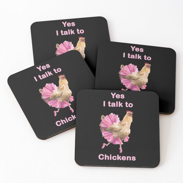 Item preview, Yes I Talk to Chickens designed and sold by Deborah Camp.