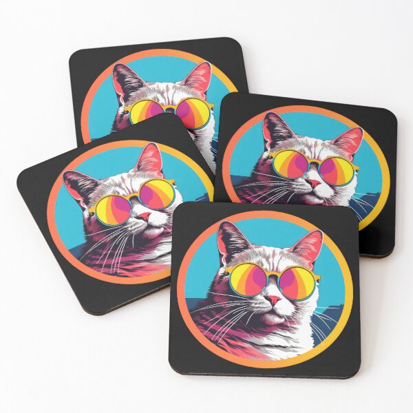 Item preview, Feline Chic_2 designed and sold by BorczVisuals.