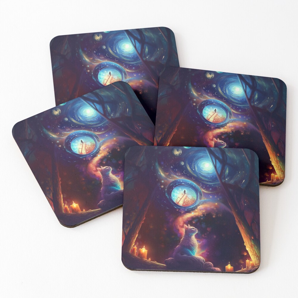 Item preview, Coasters (Set of 4) designed and sold by RottenMagic.