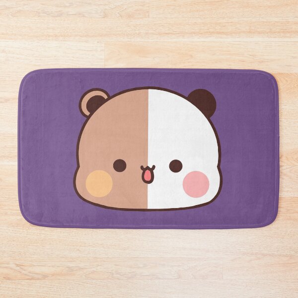 Item preview, DuDu Bear Brownie and BuBu Panda smiley face❤️ designed and sold by Pandety.