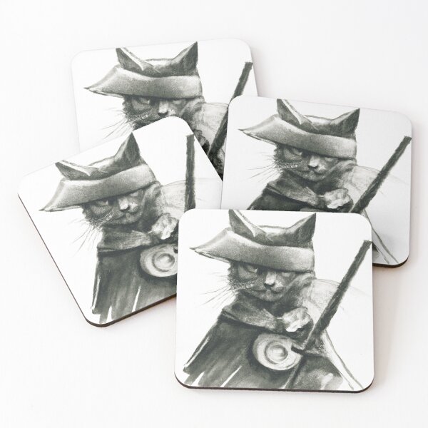 Item preview, Ruthless Cat Ronin designed and sold by ArticCoyote.