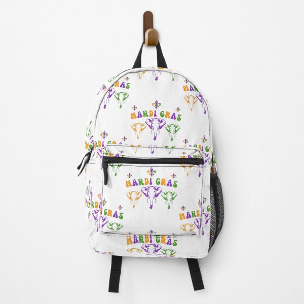 Item preview, Funny Elephant With happy Mardi Gras, Be Ready For Mardi Gras designed and sold by ArtByKatti.