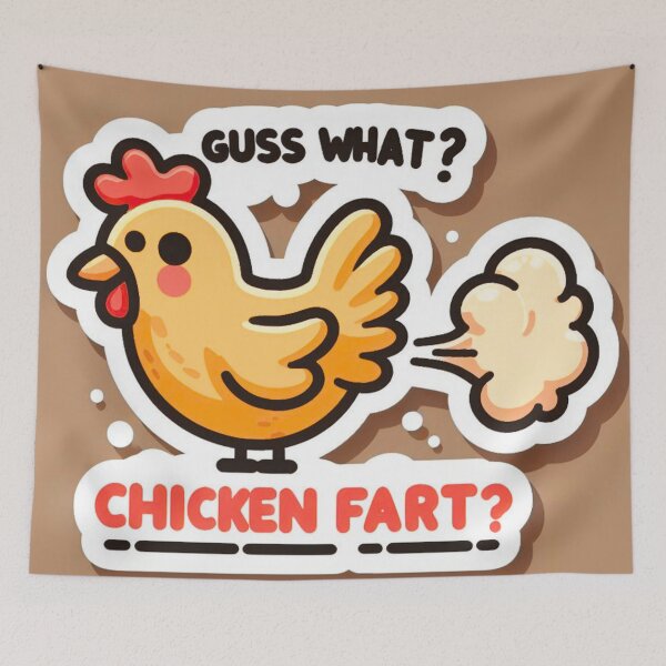 Item preview, You know what? Chicken fart! designed and sold by PiE_bubbles2 ⭐️⭐️⭐️⭐️⭐️.