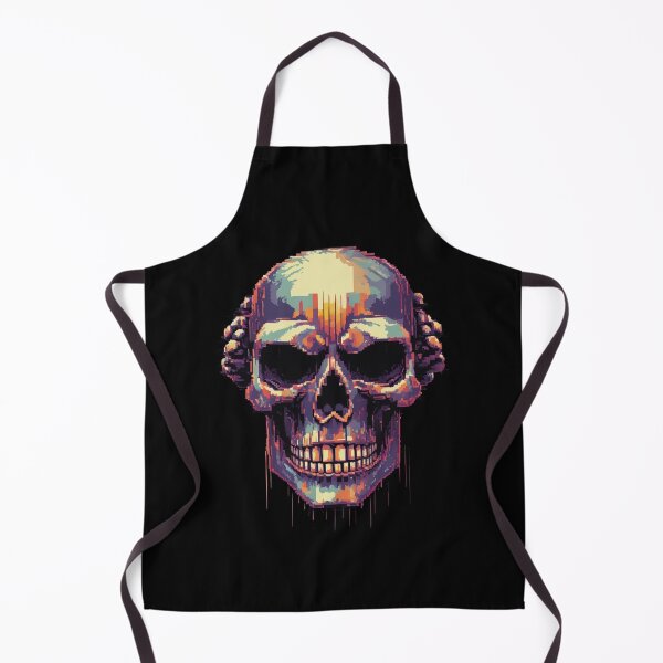 Item preview, Cyber Skull, Glitching 8-Bit, Pixel Art designed and sold by Burn-Ego.