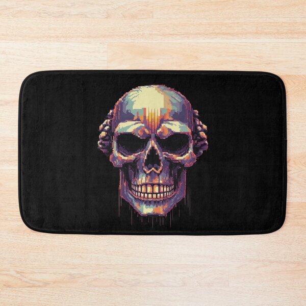 Item preview, Cyber Skull, Glitching 8-Bit, Pixel Art designed and sold by Burn-Ego.