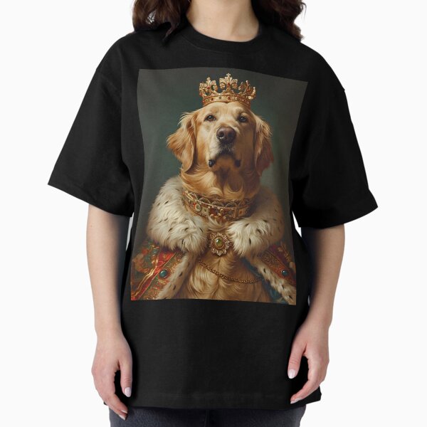 Vista previa del artículo con la obra «Golden Retriever El Rey», diseñado y vendido por AestheticsArt81.