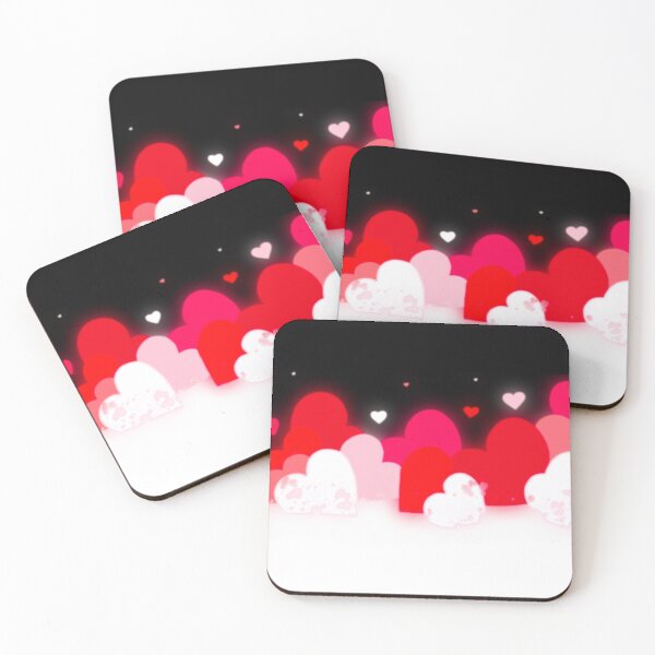 Item preview, Hearts, abstact valentine hearts art designed and sold by MayGreenAbgrall.