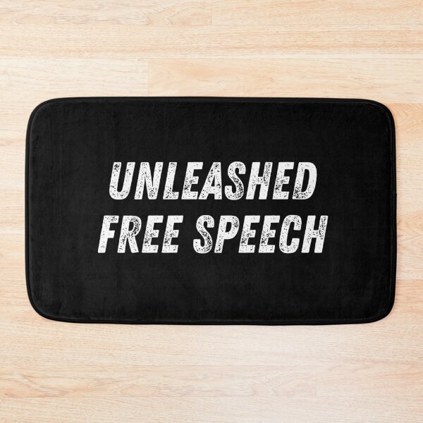 Item preview, Unleashed Free Speech designed and sold by RedPumpFlash.