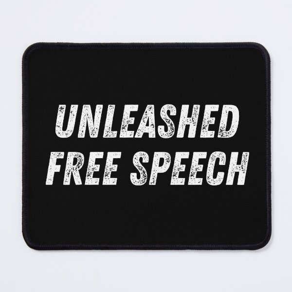 Item preview, Unleashed Free Speech designed and sold by RedPumpFlash.