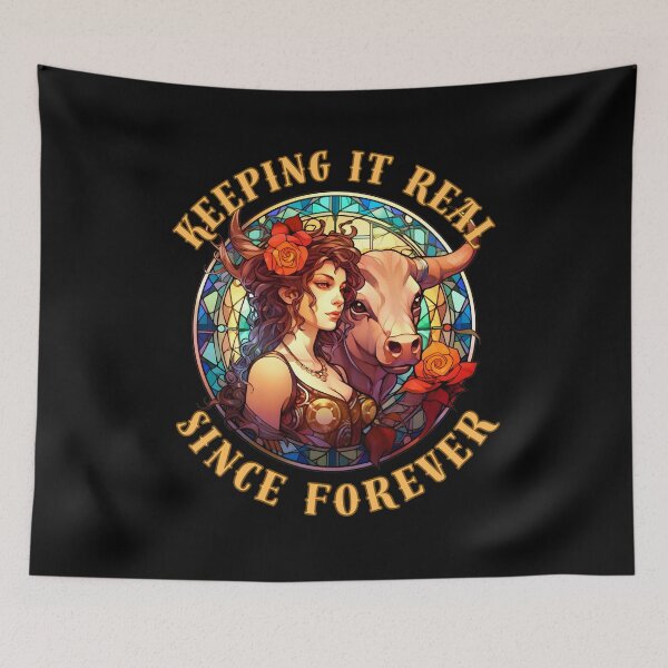 Item preview, Keeping It Real Since Forever. taurus april designed and sold by ZodiacWonders.