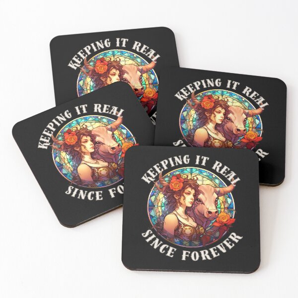Item preview, Keeping It Real Since Forever. cute taurus designed and sold by ZodiacWonders.