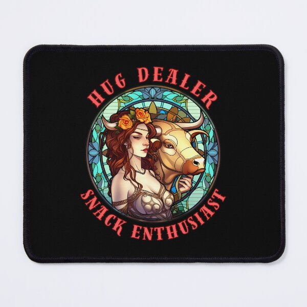 Item preview, Hug Dealer, Snack Enthusiast. taurus astrology designed and sold by ZodiacWonders.