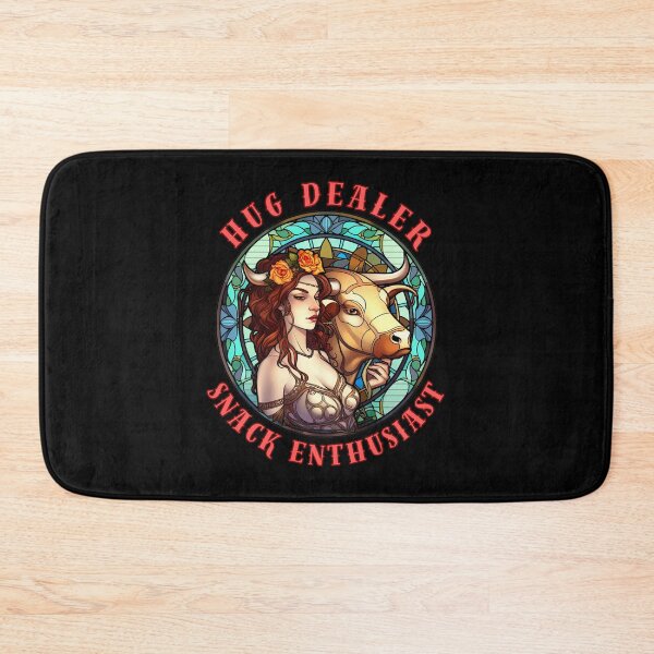 Item preview, Hug Dealer, Snack Enthusiast. taurus astrology designed and sold by ZodiacWonders.