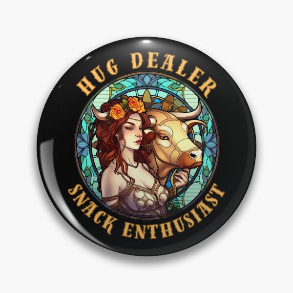 Item preview, Hug Dealer, Snack Enthusiast. taurus sign designed and sold by ZodiacWonders.