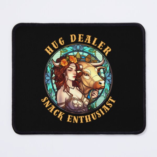 Item preview, Hug Dealer, Snack Enthusiast. taurus sign designed and sold by ZodiacWonders.