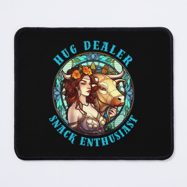 Item preview, Hug Dealer, Snack Enthusiast. taurus birthday designed and sold by ZodiacWonders.