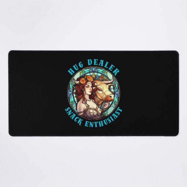 Item preview, Hug Dealer, Snack Enthusiast. taurus birthday designed and sold by ZodiacWonders.