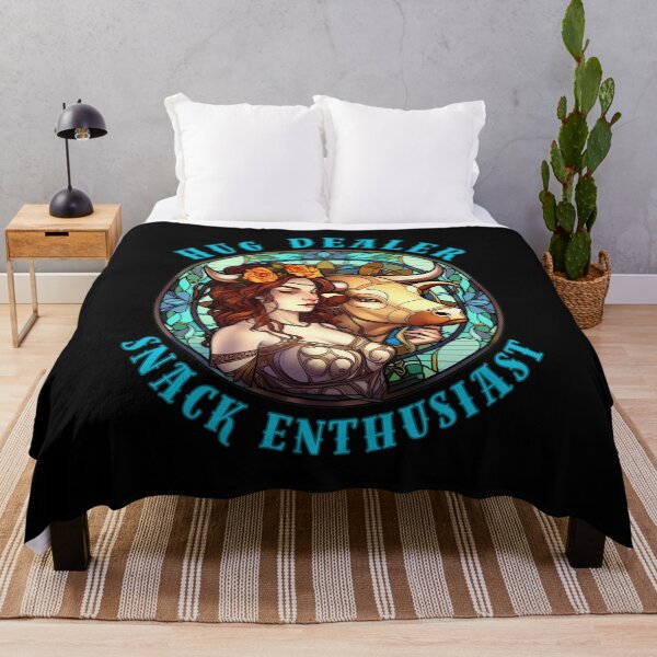 Item preview, Hug Dealer, Snack Enthusiast. taurus birthday designed and sold by ZodiacWonders.