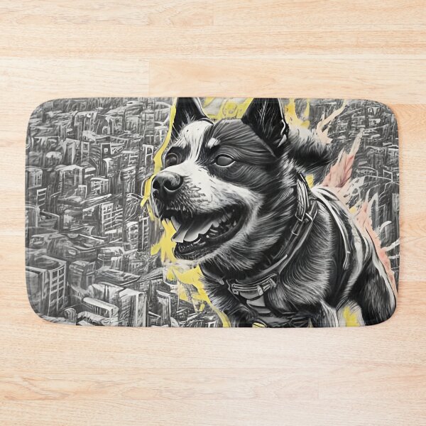 Item preview, Flying Flaming Dog designed and sold by adena182.